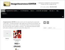 Tablet Screenshot of imageawarenesscentre.com